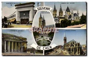 Modern Postcard Souvenir de Caen