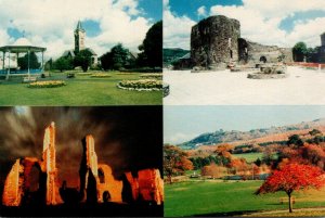 Wales Neath VIctoria Gradens Gnoll Grounds Neath Castle & Neath Abbey Monastery