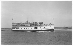 Unidentified River Steamship Printed Photo Ferry Boat Ship 