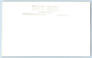 Coleman Alberta Canada Postcard Crowsnest Mountain c1920's RPPC Photo