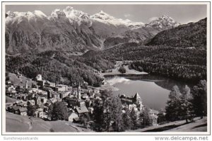 Switzerland St Moritz Totalansicht Photo