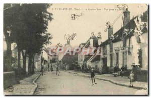 Old Postcard Le Chatelet Dear Great Bridge Street View taken