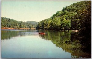 West Virginia, Watoga State Park, Mountains of Pocahontas Co., Vintage Postcard