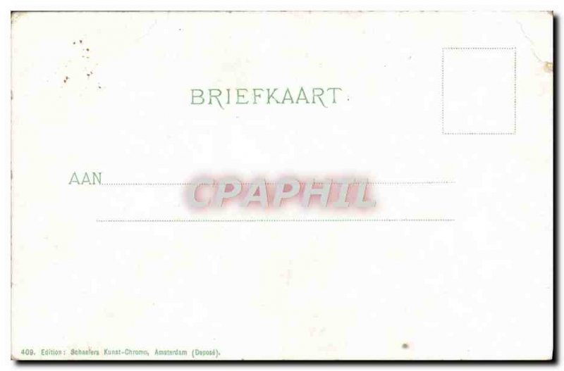 Postcard Old Hef Rotterdam GezichftIn Park