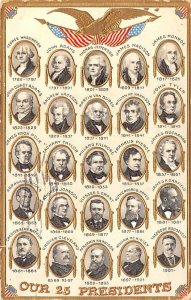 Our 23 Presidents USA 1908 