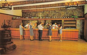 Asti California 1970s Postcard Main Tasting Room Italian Swiss Colony Winery