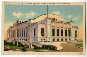 Auditorium & Convention Hall, Philadelphia PA