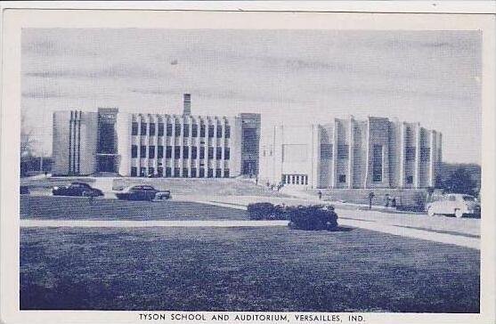 Indiana Versailles Tyson School And Auditorium