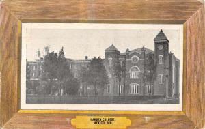 Mexico Missouri Harden College Street View Antique Postcard K80796