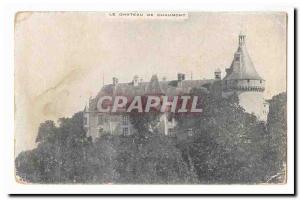 Old Postcard The chateau of Chaumont