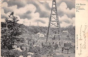 Oil Scene near Franklin - Franklin, Pennsylvania PA  