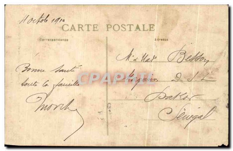 Old Postcard Bellegarde Valserine Gorge Bridge and Coupy