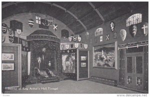 Interior of King Arthur's Hall, Tintagel, Devon, England, United Kingdom, 00-10s