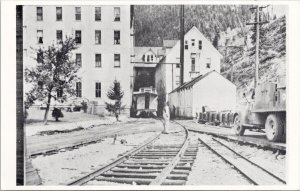 Burke Idaho The Old Tiger Hotel Coeur D'Alene Mining Museum Litho Postcard H58