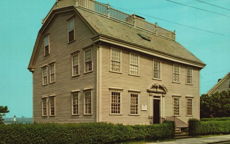 Vintage Postcard Nichols Wanton Hunter House Newport County Rhode Island RI