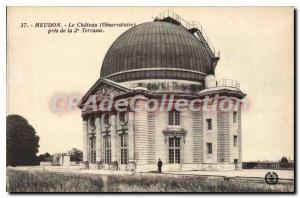 Old Postcard Meudon Le Chateau (Observatory) took the second terrace