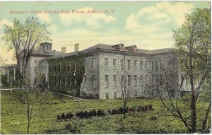 Women's Prison Auburn New York  Mailed 1914