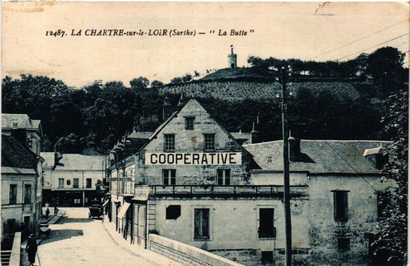 CPA La CHARTRE-sur-le-LOIR - La Butte (390894)