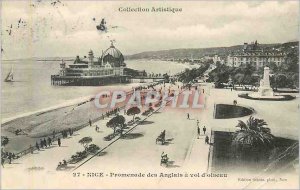 Old Postcard Nice Promenade des Anglais is a straight line