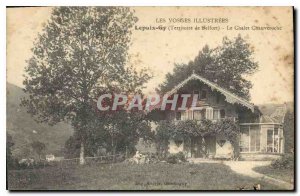 Old Postcard Lepuix Gy Belfort Chalet Chauveroche