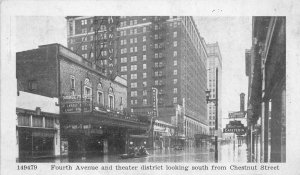 Louisville Kentucky 4th Avenue and Theater District Flood Disaster PC AA69637