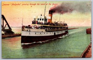 K50/ Ship Postcard c1910 Steamer Modjeska Hamilton Ontario Canada 269