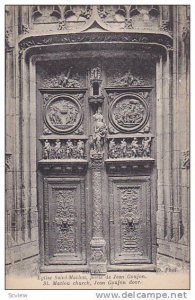 St. Maclou Church, Jean Goujon Door, Roeun (Seine Maritime), France, 1900-1910s