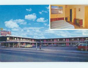 Unused Pre-1980 MOTEL SCENE Fresno California CA HJ9027@