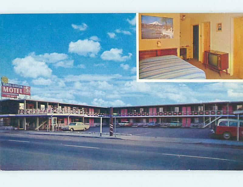 Unused Pre-1980 MOTEL SCENE Fresno California CA HJ9027-13