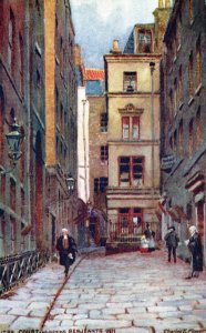 London Postcard - Mitre Court Adjoining Serjeants Inn  SW18481