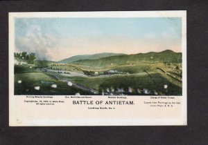 MD Battle of Antietam Sharpsburg Maryland Civil War James Hope Painting Postcard