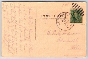 Henniker NH~Double Arch Stone Bridge~Built 1835~Contoocook River~1908 Sepia