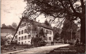 France Yverdon Pension la Maison Blanche 1913