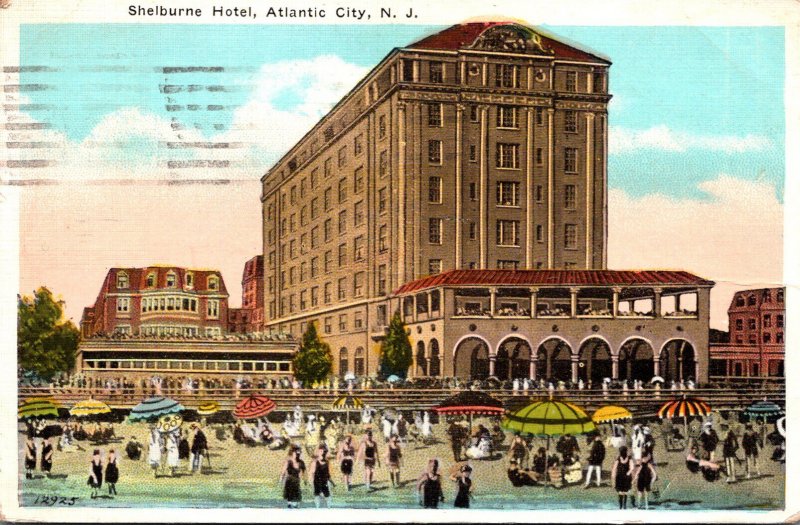 New Jersey Atlantic City The Shelburne Hotel 1922