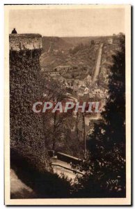 Old Postcard Brittany Dinan La Tour St. Catherine and the Lower Town