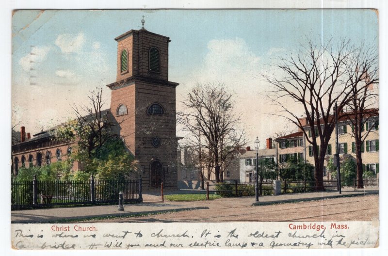 Cambridge, Mass, Christ Church