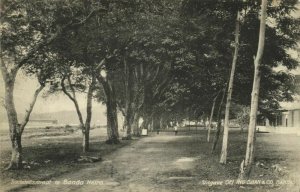 indonesia, MOLUCCAS MALUKU, Banda Neira, Societeitsstraat (1916) Postcard