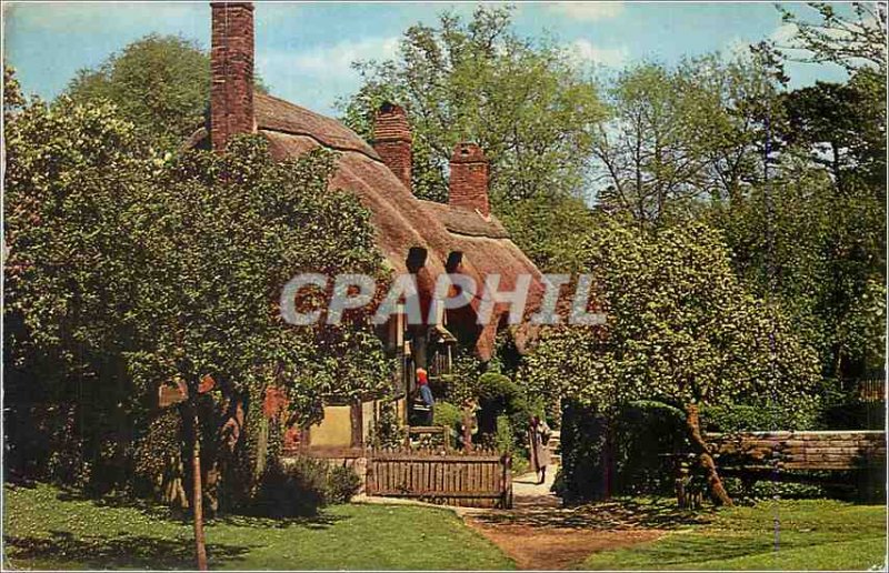 Postcard Modern Anne Hathaways Cottage Stratford upon Avon Shottery from the ...