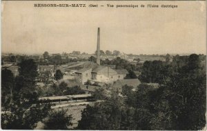 CPA RESSONS-sur-MATZ - Vue panaramique de l'Usine electrique (130642)