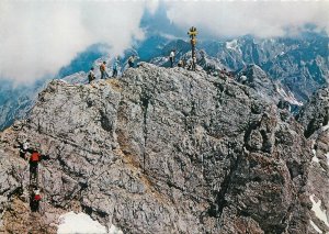 Germany aufstieg zum zugspitz ostgipfel 2964m Postcard