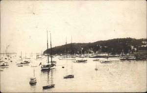 Northport Long Island New York NY Harbor c1910 Real Photo Postcard #2