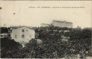 CPA Ardeche - AUBENAS - Couventet Pensionnat de Jeunes Filles (143049)