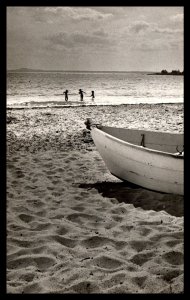 Boat,Beach Scene