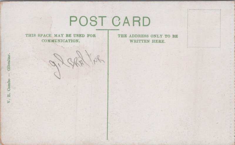 Gibraltar The Galleries Vintage Postcard C301