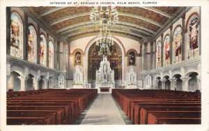 br109695 interior of st edwards church palm beach florida usa