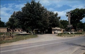 Greenville  Tennessee TN S & S Motor Court Restaurant 1950s-60s Vintage Postcard