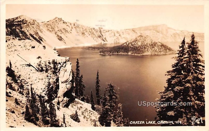 Birds Eye View - Crater Lake, Oregon