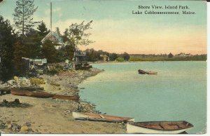 Shore View, Island Park, Lake Cobbosseecontee, Maine