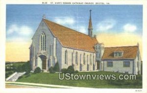 St Anns Roman Catholic Church  - Bristol, Virginia VA  