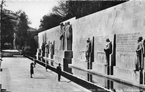 Lot 95  switzerland geneve monument de la reformation geneva real photo